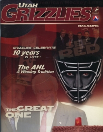 Utah Grizzlies 2004-05 game program