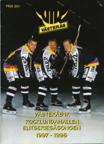 Vasteras IK 1997-98 game program