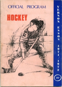 Vernon Essos 1971-72 game program