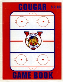 Victoria Cougars 1993-94 game program