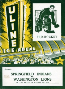 Washington Lions 1941-42 game program