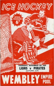 Wembley Lions 1959-60 game program