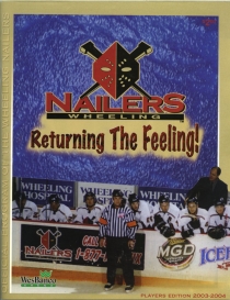 Wheeling Nailers 2003-04 game program