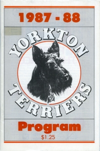 Yorkton Terriers 1987-88 game program