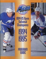 Anchorage Aces 1994-95 program cover