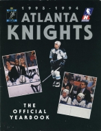 Atlanta Knights 1993-94 program cover