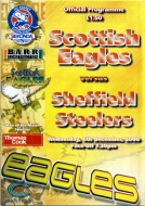 Ayr Scottish Eagles 2000-01 program cover