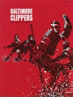 Baltimore Clippers 1965-66 program cover