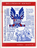 Bellingham Ice Hawks 1990-91 program cover