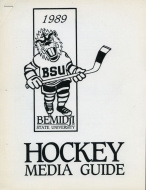 Bemidji State University 1988-89 program cover