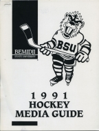 Bemidji State University 1990-91 program cover