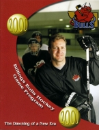 Billings Bulls 2000-01 program cover