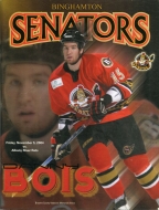 Binghamton Senators 2004-05 program cover