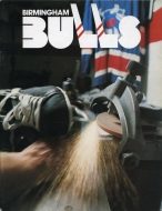 Birmingham Bulls 1976-77 program cover