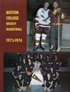 Boston College 1973-74 program cover
