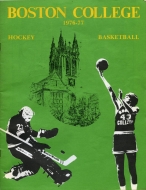 Boston College 1976-77 program cover