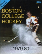 Boston College 1979-80 program cover