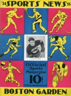 Boston Cubs 1934-35 program cover