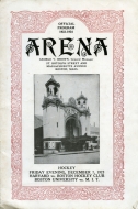 Boston Hockey Club 1923-24 program cover