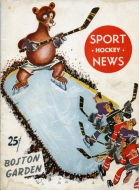 Boston Olympics 1949-50 program cover