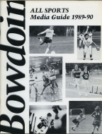 Bowdoin College 1989-90 program cover