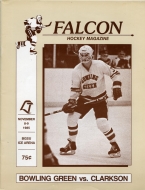Bowling Green State University 1985-86 program cover