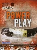 Bowling Green State University 2009-10 program cover