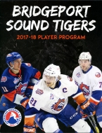 Bridgeport Sound Tigers 2017-18 program cover