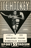 Brighton Tigers 1957-58 program cover
