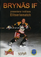 Brynas IF Gavle 1997-98 program cover