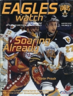 Cape Breton Eagles 1999-00 program cover