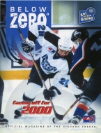 Chicago Freeze 2000-01 program cover