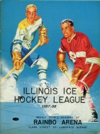Chicago Hornets 1957-58 program cover