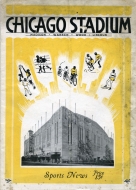 Chicago Shamrocks 1931-32 program cover