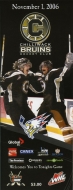 Chilliwack Bruins 2006-07 program cover