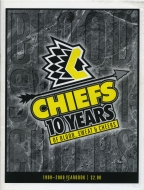 Chilliwack Chiefs 1999-00 program cover