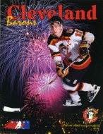 Cleveland Barons 1994-95 program cover