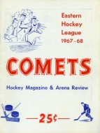 Clinton Comets 1967-68 program cover