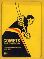 Clinton Comets 1969-70 program cover