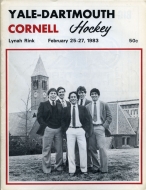 Cornell University 1982-83 program cover