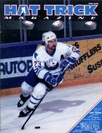 Cornwall Aces 1995-96 program cover