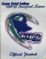 Corpus Christi Icerays 1998-99 program cover