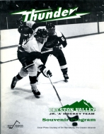 Creston Valley Thunder 1994-95 program cover