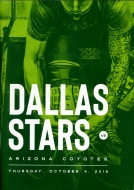 Dallas Stars 2018-19 program cover
