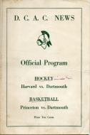 Dartmouth College 1937-38 program cover