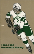 Dartmouth College 1981-82 program cover