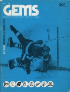 Dayton Gems 1972-73 program cover