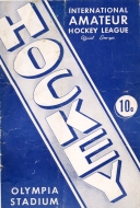 Detroit Jerry Lynch 1948-49 program cover