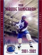 Dubuque Thunderbirds 2001-02 program cover