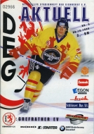 Duesseldorf EG 1998-99 program cover